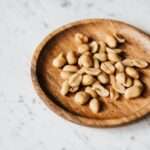 Peanuts in a dish